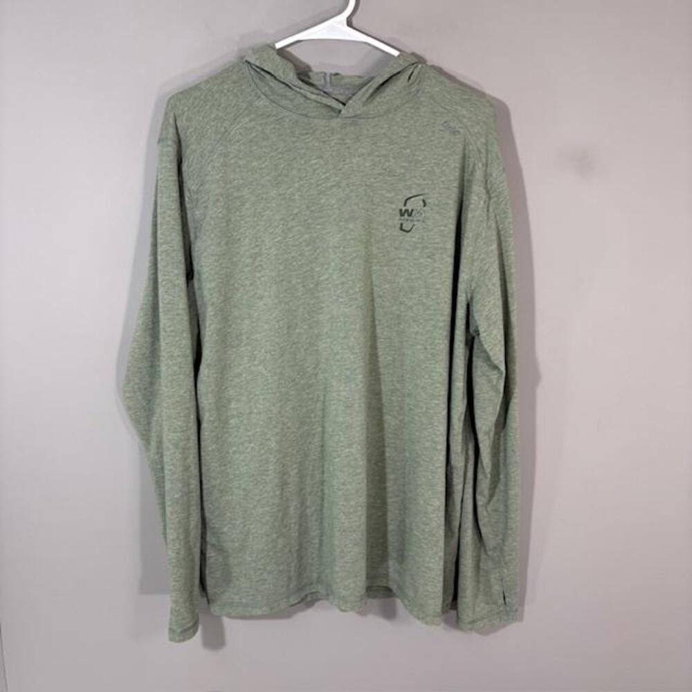 WM Phoenix Open Shirt Hoodie Mens XL Green Golf Tasc Performance Bamboo